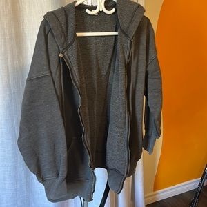 Aerie zip up sweater